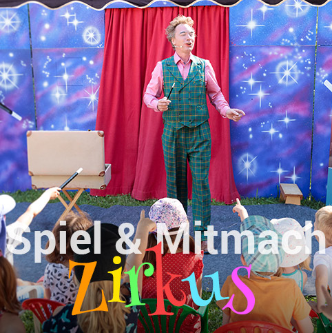 Clown Spiele- und Mitmach-Zirkus Zauberkünstler Stuttgart Baden Württemberg